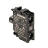 Siemens 3SU1 Series LED Light Block Red, 24 V AC/DC, 20mA Current Rating 3SU1401-1BB20-1AA0