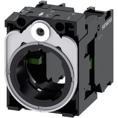 Siemens SIRIUS ACT 3SU15 Series Contact Block 500 V AC/DC 1 NO/1 NO 3SU1550-1AA10-1NA0
