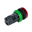 Schneider Electric Panel Mount Red LED Pilot Light 24V AC/DC 22 mm Cutout IP66 Harmony XB5 XB5EVB4