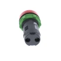Schneider Electric Panel Mount Red LED Pilot Light Harmony XB5 22 mm Cutout 110V AC, 120V AC, IP66 XB5EVG4