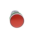 Schneider Electric Panel Mount Red LED Pilot Light Harmony XB5 22 mm Cutout 110V AC, 120V AC, IP66 XB5EVG4