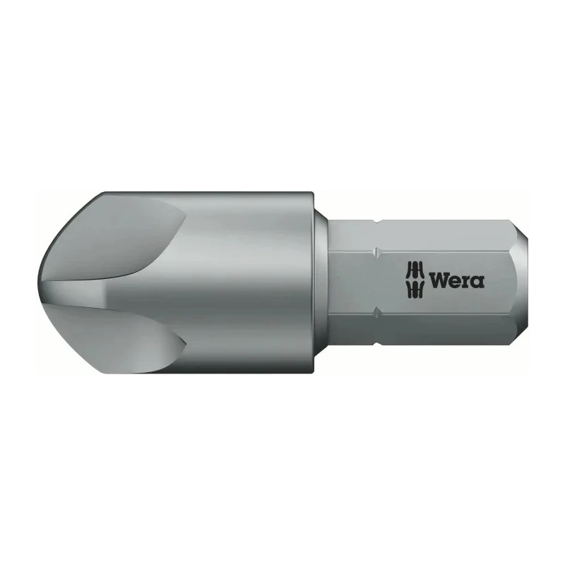 Wera Screwdriver Bit 1/4 in Tip Hex Drive 25 mm Overall 05066634001