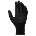 RS PRO Black Polyester Work Gloves Size 9 Nitrile Coating 869-1578