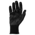 RS PRO Black Polyester Work Gloves Size 9 Nitrile Coating 869-1578