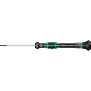 Wera Precision Screwdriver 5/64 in Tip, 157mm Overall Length 05118100001