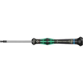 Wera Precision Screwdriver 1/8 in Tip, 157mm Overall 05118130001