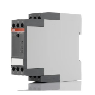 ABB Monitoring Relay 1 Phase DPDT DIN Rail Mount 24 V DC 110-240 V AC Model 1SVR730712R2200 CM-MSS.33S