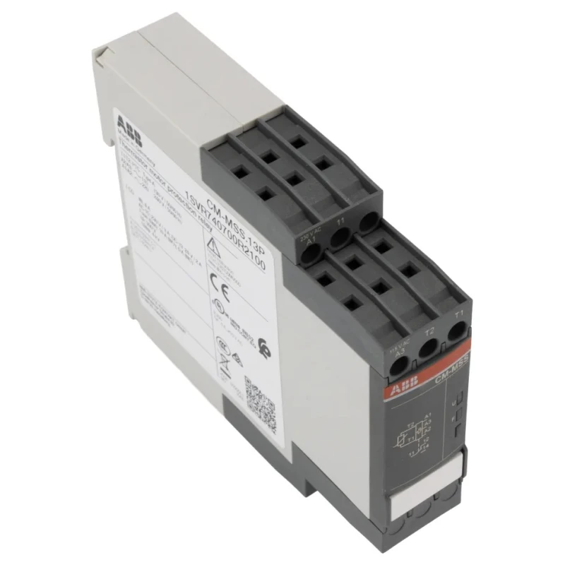 ABB Monitoring Relay 1 Phase SPDT DIN Rail 24 V DC 110V AC 130 V AC 220 V AC 240 V AC 1SVR740700R2100 CM-MSS.13P