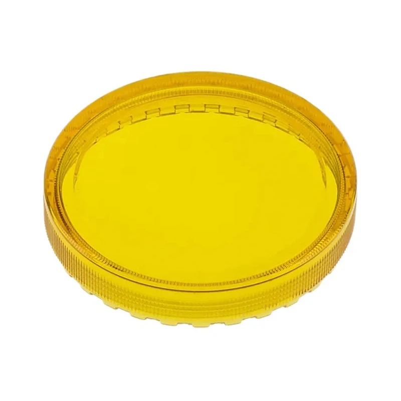 EAO Yellow Round Flat Push Button Indicator Lens for Use with 04 Series Push Button 704.602.4