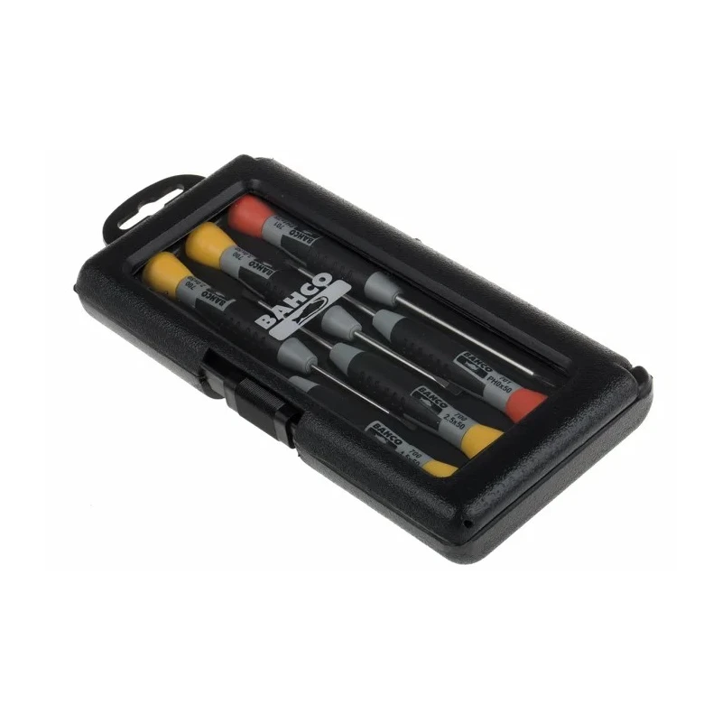Bahco Phillips and Slotted Precision Screwdriver Set, 6-Piece, ISO 2380-1A Standard, Spain Origin 706-1