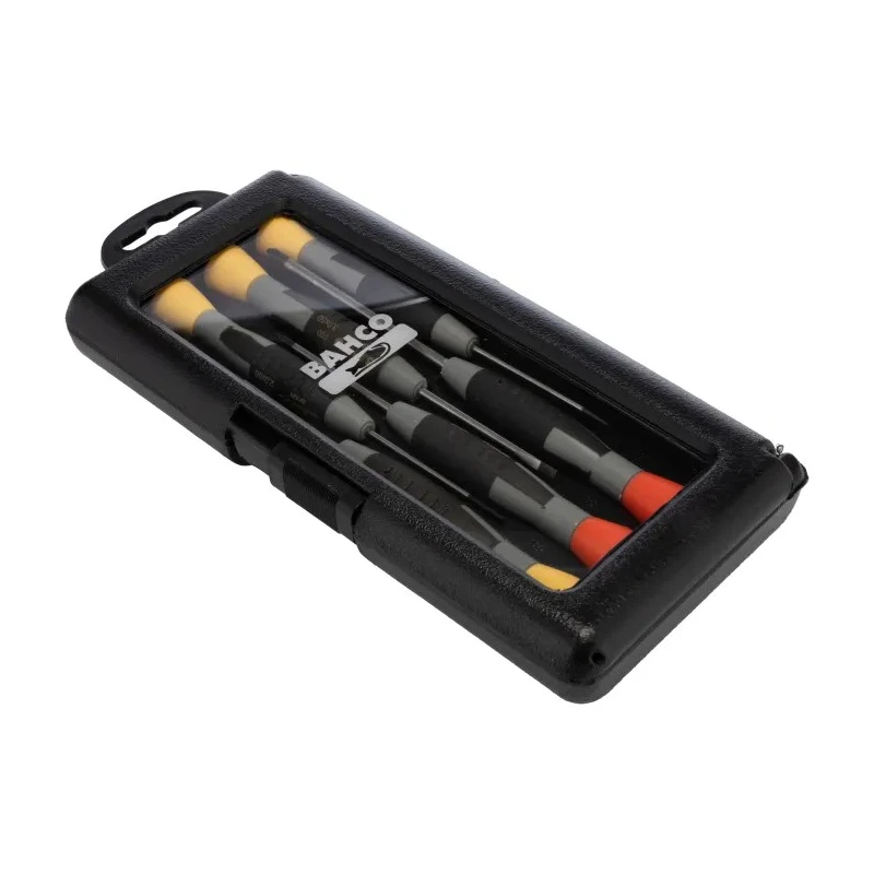 Bahco Phillips and Slotted Precision Screwdriver Set, 6-Piece, ISO 2380-1A Standard, Spain Origin 706-1