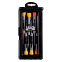 Bahco Phillips and Slotted Precision Screwdriver Set, 6-Piece, ISO 2380-1A Standard, Spain Origin 706-1
