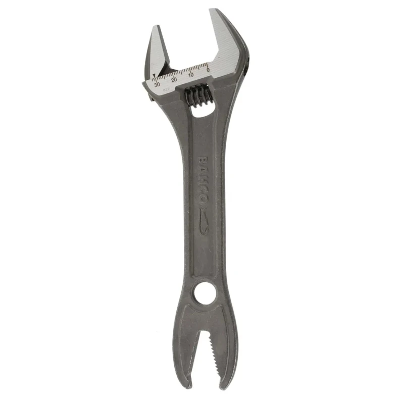 Bahco Adjustable Spanner 32 mm Jaw Capacity 209mm Overall Length Metal Handle 31