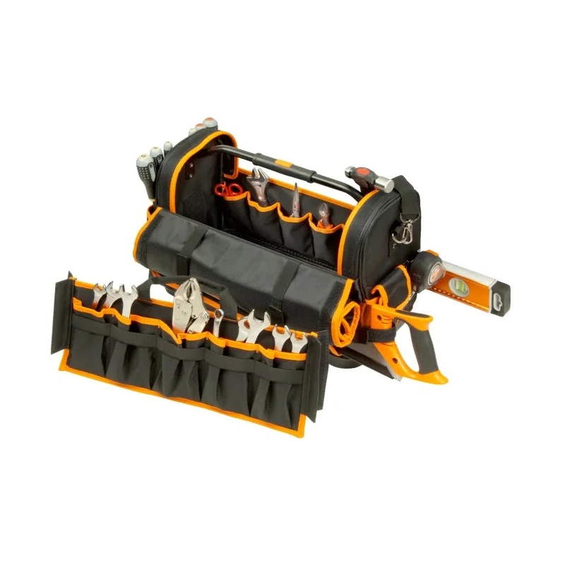 Bahco Polyester Hard Bottom Tool Bag with Shoulder Strap 355mm x 470mm x 230mm 4750FB1-19B