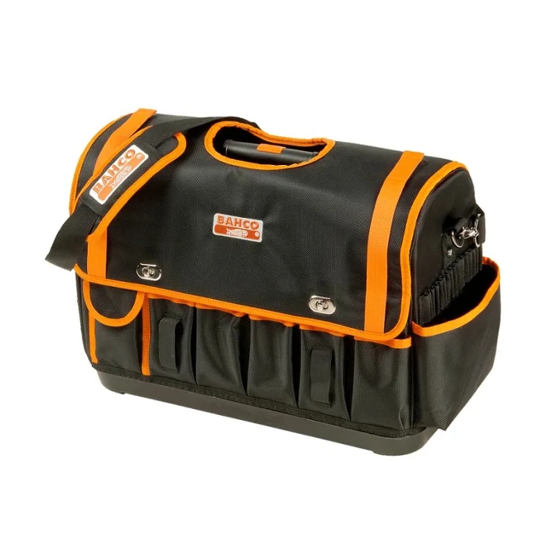 Bahco Polyester Hard Bottom Tool Bag with Shoulder Strap 355mm x 470mm x 230mm 4750FB1-19B