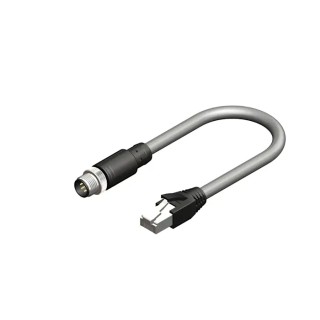 RS PRO Cat6 Unscreened Ethernet Cable 8 Core Grey PVC Jacket 2 m 30V Cat6