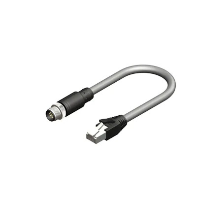 RS PRO Cat6 Unscreened Ethernet Cable 8 Core Grey PVC Jacket 2 m 30V Cat6