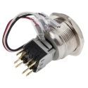 RS PRO IP40 Key Switch DPDT 5A 2-Way Stainless Steel Latching Switch IP40 IP Rating IP40 IP40