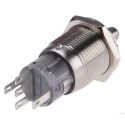 RS PRO Illuminated Rotary Selector Switch 2 Position On-On 24 V 5 A IP67 Maintained 90° Throw 877-1965