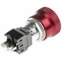 RS PRO Twist to Release Emergency Stop Push Button, Panel Mount, 19 mm Cutout, SPDT, IP65 877-1952