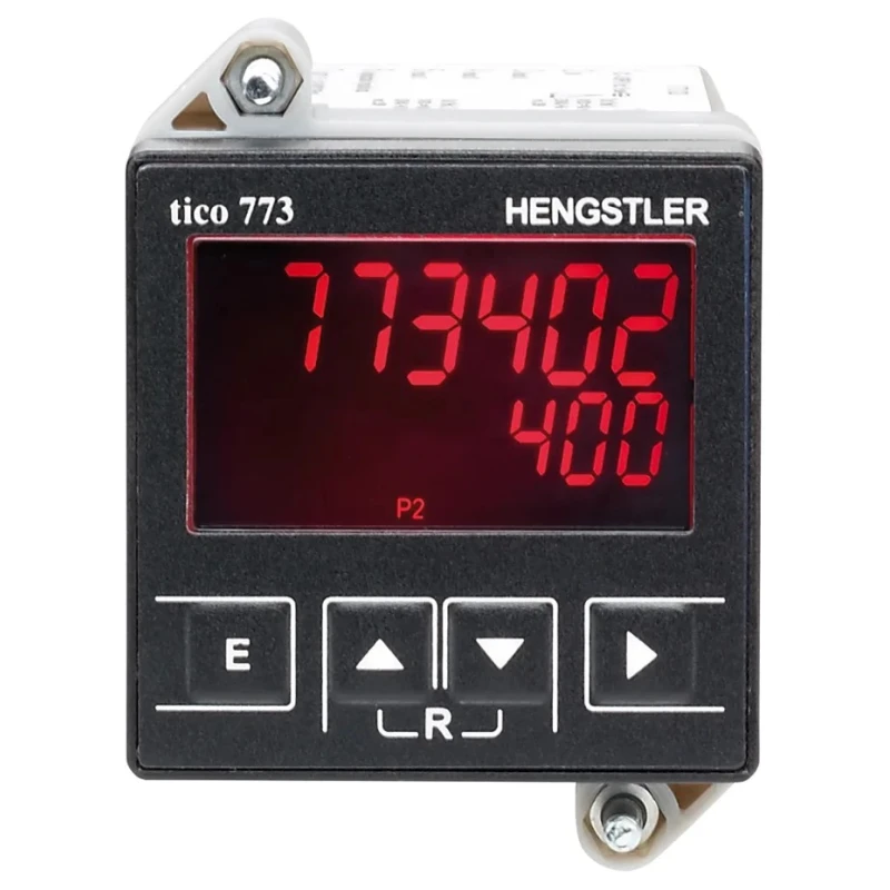 Hengstler Multifunctional 6 Digit Timer and Counter TICO 773 , Relay Outputs 250 V AC / 30 V DC 5A, IP65 Front RS0773442