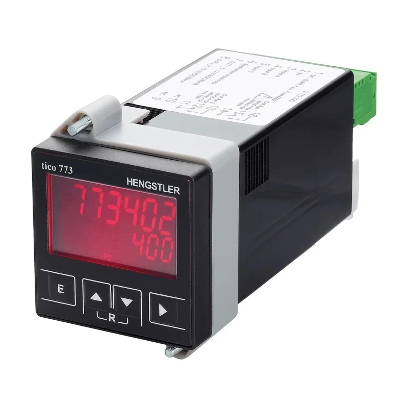 Hengstler Multifunctional 6 Digit Timer Counter TICO 773 , Relay Outputs 250V AC / 30V DC, IP65 Front Panel RS0773402