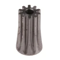 RS PRO Steel 10 Teeth Spur Gear 0.5 Module 2mm Bore 5 mm Pitch Diameter 7 mm Hub Diameter 878-7815
