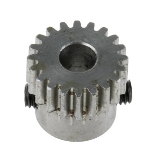 RS PRO Steel 20 Teeth Spur Gear, 0.5 Module, 4mm Bore, 10 mm Pitch Diameter, 9 mm Hub Diameter 878-7821