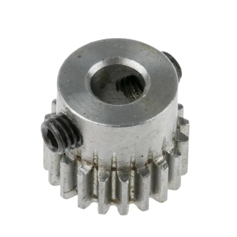 RS PRO Steel 20 Teeth Spur Gear, 0.5 Module, 4mm Bore, 10 mm Pitch Diameter, 9 mm Hub Diameter 878-7821