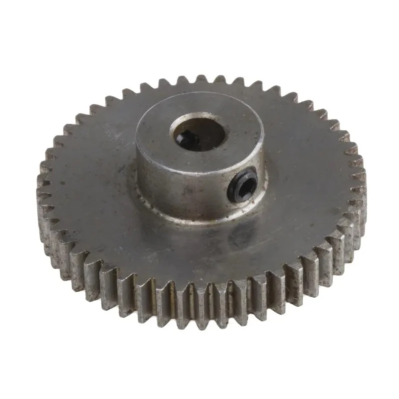 RS PRO Steel 50 Teeth Spur Gear, 0.5 Module, 4mm Bore, 25mm Pitch Diameter, 10mm Hub Diameter 878-7843