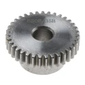 RS PRO Steel 35 Teeth Spur Gear, 0.8 Module, 8mm Bore, 28 mm Pitch Diameter, 19 mm Hub Diameter 878-7884