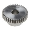 RS PRO Steel 35 Teeth Spur Gear, 0.8 Module, 8mm Bore, 28 mm Pitch Diameter, 19 mm Hub Diameter 878-7884