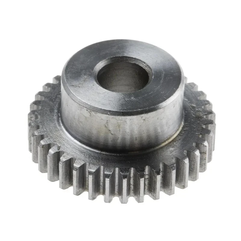 RS PRO Steel 35 Teeth Spur Gear, 0.8 Module, 8mm Bore, 28 mm Pitch Diameter, 19 mm Hub Diameter 878-7884