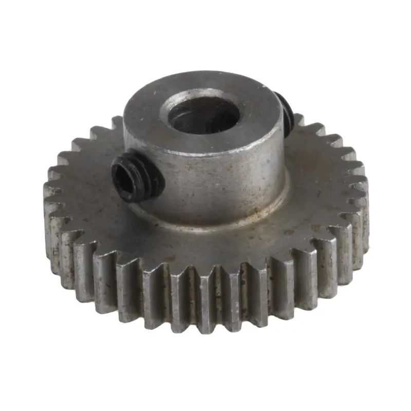 RS PRO Steel 35 Teeth Spur Gear 0.5 Module 4mm Bore 17.5 mm Pitch Diameter 9 mm Hub Diameter 878-7837