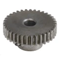 RS PRO Steel 35 Teeth Spur Gear 0.5 Module 4mm Bore 17.5 mm Pitch Diameter 9 mm Hub Diameter 878-7837