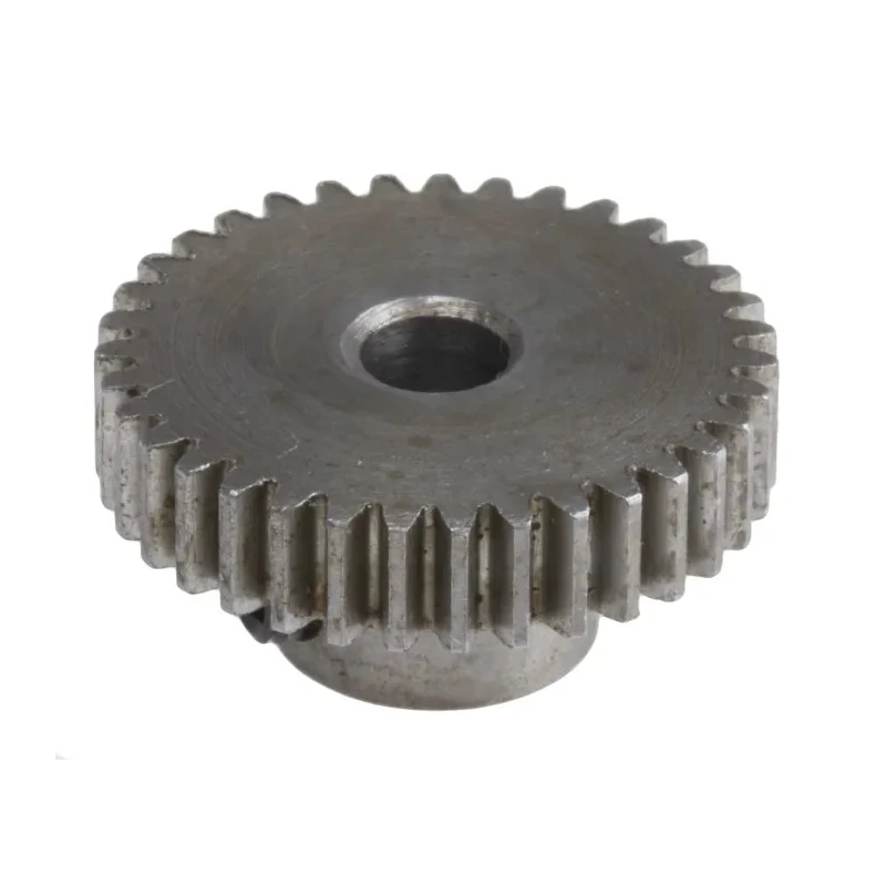 RS PRO Steel 35 Teeth Spur Gear 0.5 Module 4mm Bore 17.5 mm Pitch Diameter 9 mm Hub Diameter 878-7837