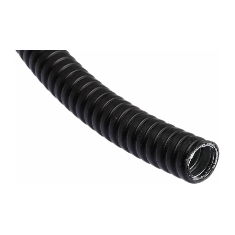 Flexicon Flexible Conduit 20 mm Nominal Diameter Galvanised Steel with Polyvinyl Chloride Coating 10 m Length FSU20B-10M