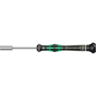 Wera Hexagon Nut Driver, 7/32 in Tip, 60 mm Blade, 157 mm Overall 05118137001