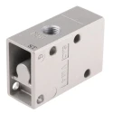 SMC Basic Pneumatic Manual Control Valve Series VM400 Rc 1/8 3-Port Aluminium Alloy Body 1 Mpa Operating Pressure 