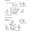 SMC Basic Pneumatic Manual Control Valve Series VM400 Rc 1/8 3-Port Aluminium Alloy Body 1 Mpa Operating Pressure 