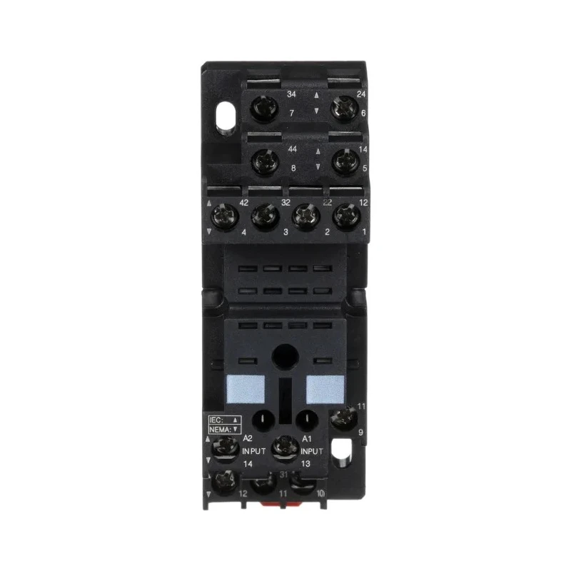 Schneider Electric Harmony Relay RXM 4 Way 250V DIN Rail Relay Socket RXZE2M114