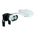 Eschenbach LED Head Torch 600 lm Spot Beam 0.4m Beam Distance White Plastic Housing 160422