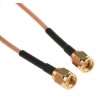 Cinch 415 Series RG316 Coaxial Cable 1.22 m 50 Ω Black Terminated RG316