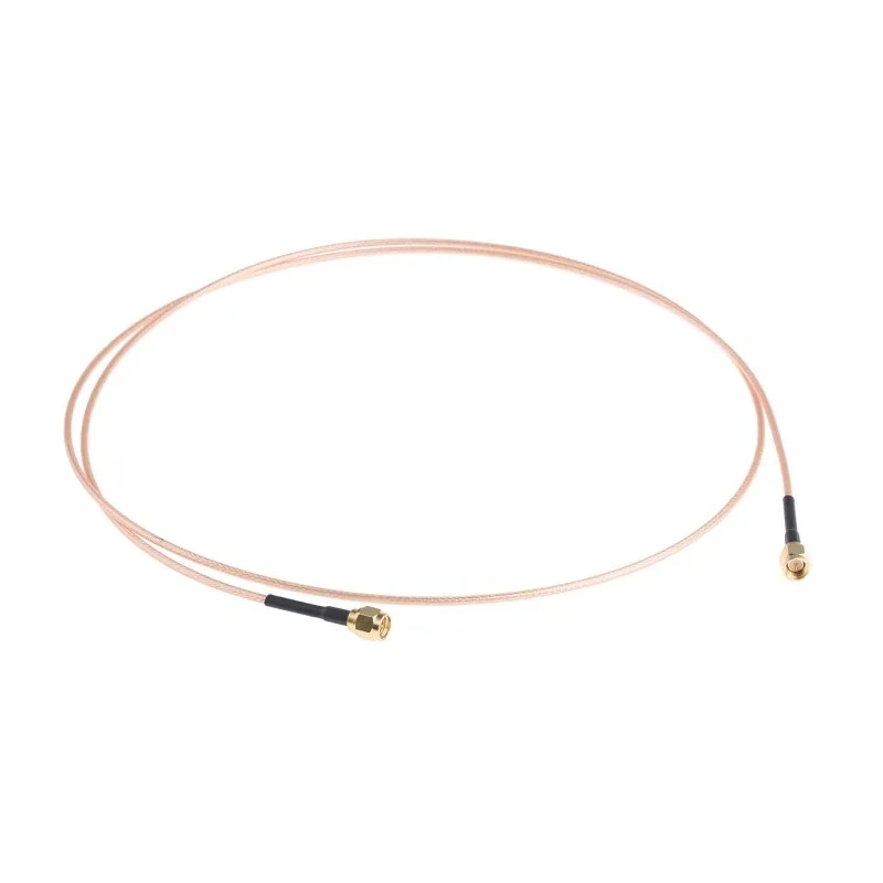 Cinch 415 Series RG316 Coaxial Cable 1.22 m 50 Ω Black Terminated RG316