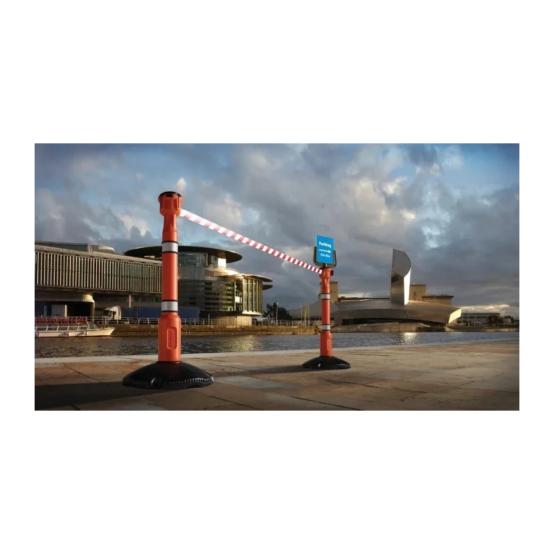 Skipper Orange Safety Barrier Post, High Visibility, 1.0008m Height, 500.38mm Width, Post01-O