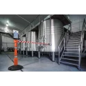 Skipper Orange Safety Barrier Post, High Visibility, 1.0008m Height, 500.38mm Width, Post01-O