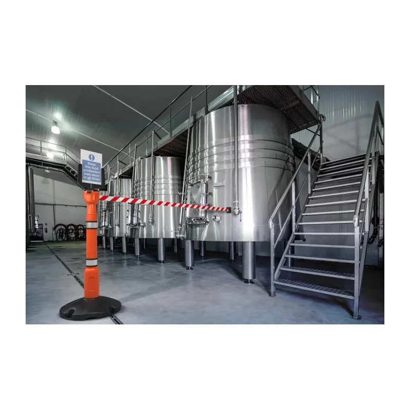 Skipper Orange Safety Barrier Post, High Visibility, 1.0008m Height, 500.38mm Width, Post01-O