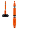 Skipper Orange Safety Barrier Post, High Visibility, 1.0008m Height, 500.38mm Width, Post01-O