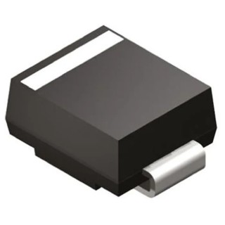 DiodesZetex Switching Diode Single Silicon Junction 30 A 3 V Forward Voltage Surface Mount SMB Package 2-Pin S1KB-13-F