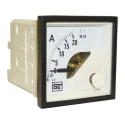 Sifam Tinsley Analogue Panel Ammeter 100 A AC, 0.5 % Accuracy Moving Iron EQ44-I1522N1CAW0ST